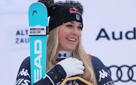 Lindsey Vonn Seeks One Last Opportunity as the Ultimate Risk-Taker