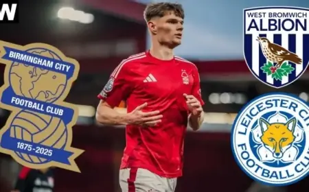 Leicester, West Brom & Birmingham Battle for Nottingham Forest Transfer Before 7pm