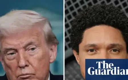 Trump Plans Legal Action Against Trevor Noah for Epstein Joke at Grammys