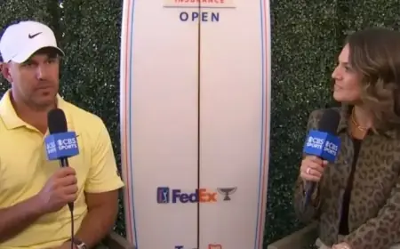 Brooks Koepka, Amanda Balionis Clash After PGA Tour Return