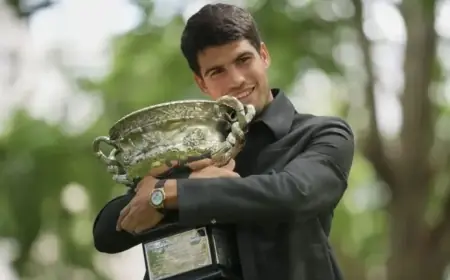 Carlos Alcaraz to Ink Kangaroo Tattoo Celebrating Australian Open Victory