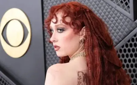 Chappell Roan Dazzles at Grammys in Stunning Sheer Outfit