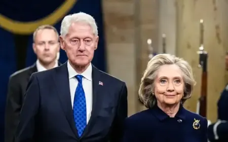 Bill and Hillary Clinton to Testify in House Epstein Probe Before Contempt Vote