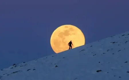 Catch the Majestic ‘Snow Moon’ at Sunset in the Eastern Sky Tonight