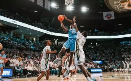 UNC Men’s Basketball Dominates Yellow Jackets in 91-75 Victory – Watch Highlights