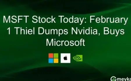 Thiel Sells Nvidia Shares, Shifts Investment to Microsoft on Feb 1