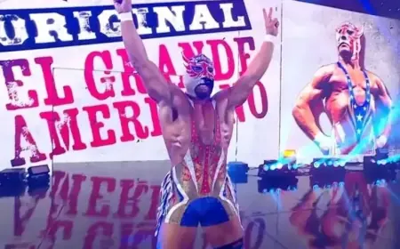 El Grande Americano Disrupts WWE RAW Match on February 2