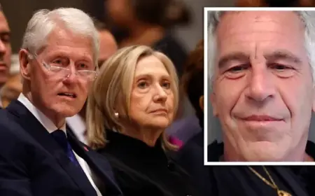 Epstein Files and the Clintons: DOJ Pulls Sensitive Records as Congress Presses Bill and Hillary Clinton to Testify