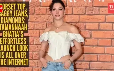 Tamannaah Bhatia Defies Celebrity Fashion Norms at Jewellery Launch with Denim