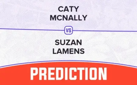 Caty McNally vs Suzan Lamens Preview – WTA Ostrava 2026