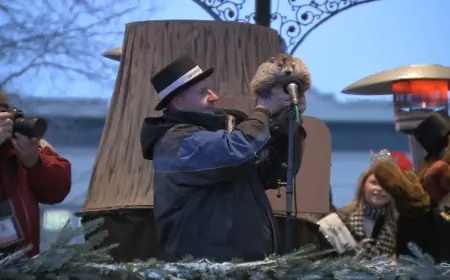 Groundhog Day 2026: Phil, Chuck see shadows as Willie calls early spring