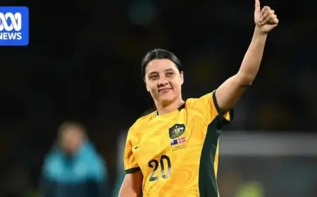 Sam Kerr Returns for Asian Cup After Teen Victory