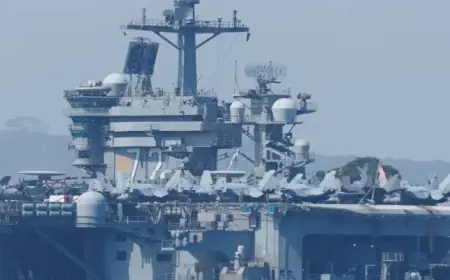 US Downs Iranian Drone Near Aircraft Carrier, Official Reports