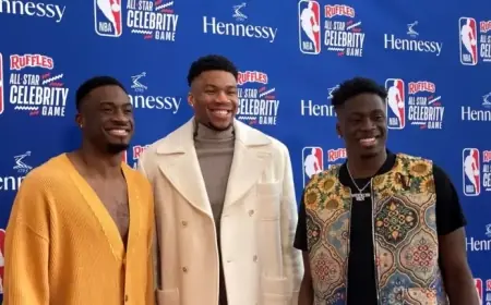 Giannis Antetokounmpo to Coach with Brothers in NBA Celebrity All-Star Game