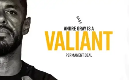 Andre Gray Joins Valiants, Boosting Team Dynamics