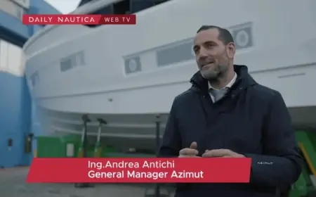 Azimut GM Declares Seadeck 9 Largest Yacht Ever Built in Avigliana Video