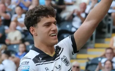 Lewis Martin, 2025 Super League Try Leader, Extends Hull FC Contract