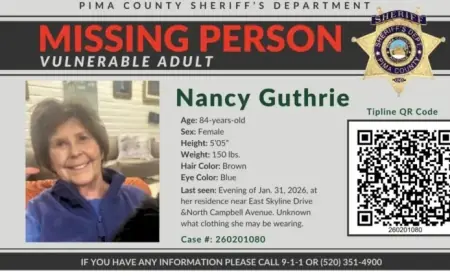 NPR Launches Search for Savannah Guthrie’s Missing Mother