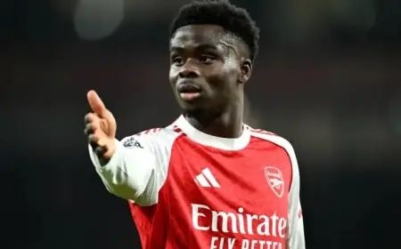 Bukayo Saka Eyes Arsenal Return for North London Derby, Misses Carabao Cup Semi-final
