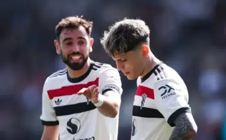 Alejandro Garnacho Faces Backlash Over Man Utd and Fernandes Post