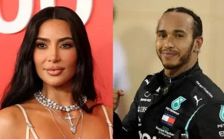 Lewis Hamilton and Kim Kardashian rumors grow after Paris trip as F1 season nears