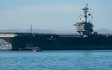 U.S. Military Downs Iranian Shahed-139 Drone Near USS Abraham Lincoln