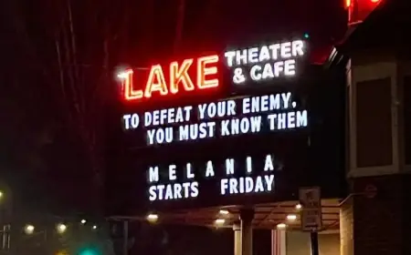 Amazon Removes Melania Documentary from Lake Oswego Theater