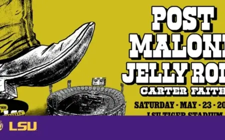 Post Malone, Jelly Roll to Rock Tiger Stadium in May’s Death Valley Live