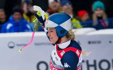 Lindsey Vonn Commits to Olympic Skiing Despite ACL Injury