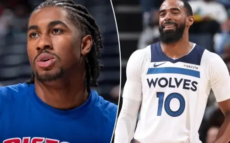 Pistons Trade Jaden Ivey in Three-Team Deal as Timberwolves Move Mike Conley and Detroit Adds Kevin Huerter and Dario Šarić