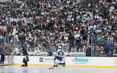 Beaver Stadium Hosts Historic MMLW Hockey Event