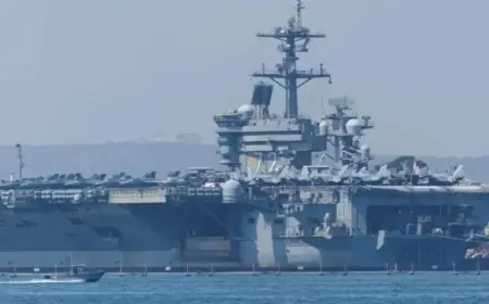 U.S. Forces Neutralize Iranian Drone Near Aircraft Carrier in Arabian Sea