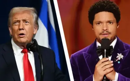 Donald Trump Considers Legal Action Against Trevor Noah for Grammys Joke