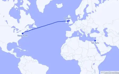 Delta Flight to Israel Diverts to Dublin After Six Hours in Air