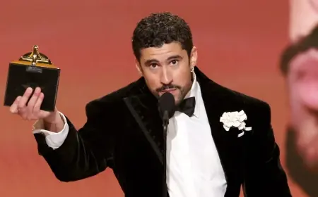 Bad Bunny Grammys night ends with historic Album of the Year win