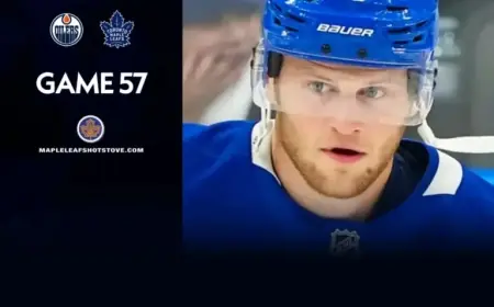Toronto Maple Leafs vs. Edmonton Oilers: Game 57 Preview, Projected Lines & TV Info