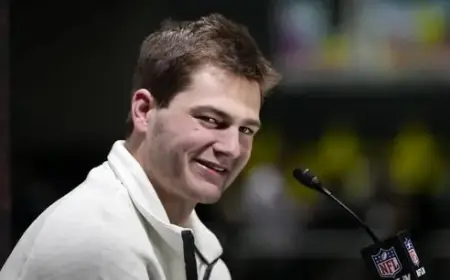 Maye Shines at Practice; Inside the Chaos of Super Bowl Media Night