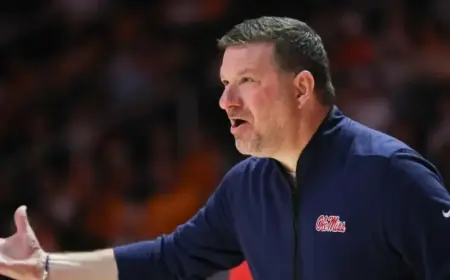 Chris Beard Ejected After Explosive Outburst at Ole Miss-Tennessee Game Referees