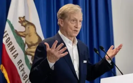 Billionaire Tom Steyer Surpasses Gubernatorial Rivals in Campaign Spending