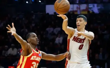 Johnson, McCollum Propel Hawks to Dominant 127-115 Win in Miami