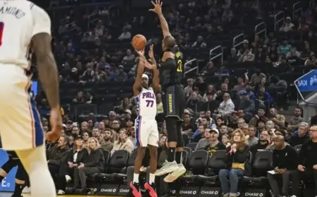 VJ Edgecombe Shines in Sixers’ Victory Against Warriors