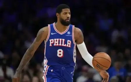 NBA Suspends 76ers’ Paul George for 25 Games Over Anti-Drug Violation