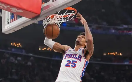 Sixers Triumph: Dominick Barlow Shines, Excels in Three-Point Victory Over Clippers