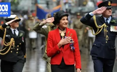 Former Leaders Honor Dame Marie Bashir at State Funeral