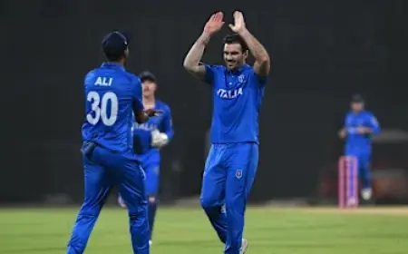 Darwish Excels for Afghanistan; Italy Narrowly Defeats Canada in Warm-Ups