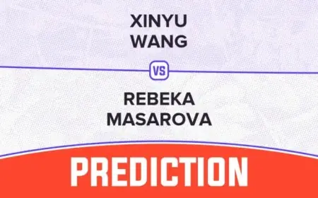 Xinyu Wang vs Rebeka Masarova: 2026 WTA Transylvania Open Prediction