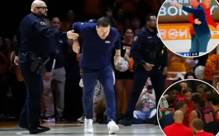 Ole Miss Coach Chris Beard Ejected Amid Dramatic Scene