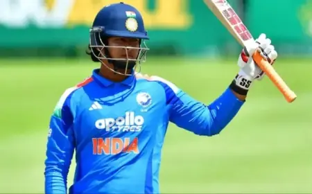 Vaibhav Sooryavanshi Hits 206.06 Strike Rate with 9 Fours, 4 Sixes