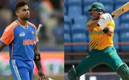 India Opts to Bat First in T20 World Cup Showdown Against South Africa