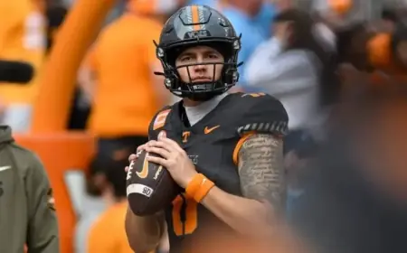 Tennessee QB Joey Aguilar Sues NCAA to Extend Vols Career to 2026